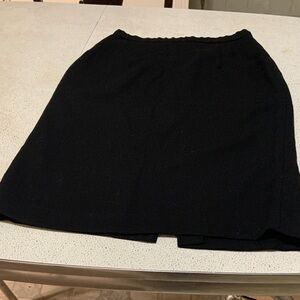 Pendleton Classic Black A-Line Skirt